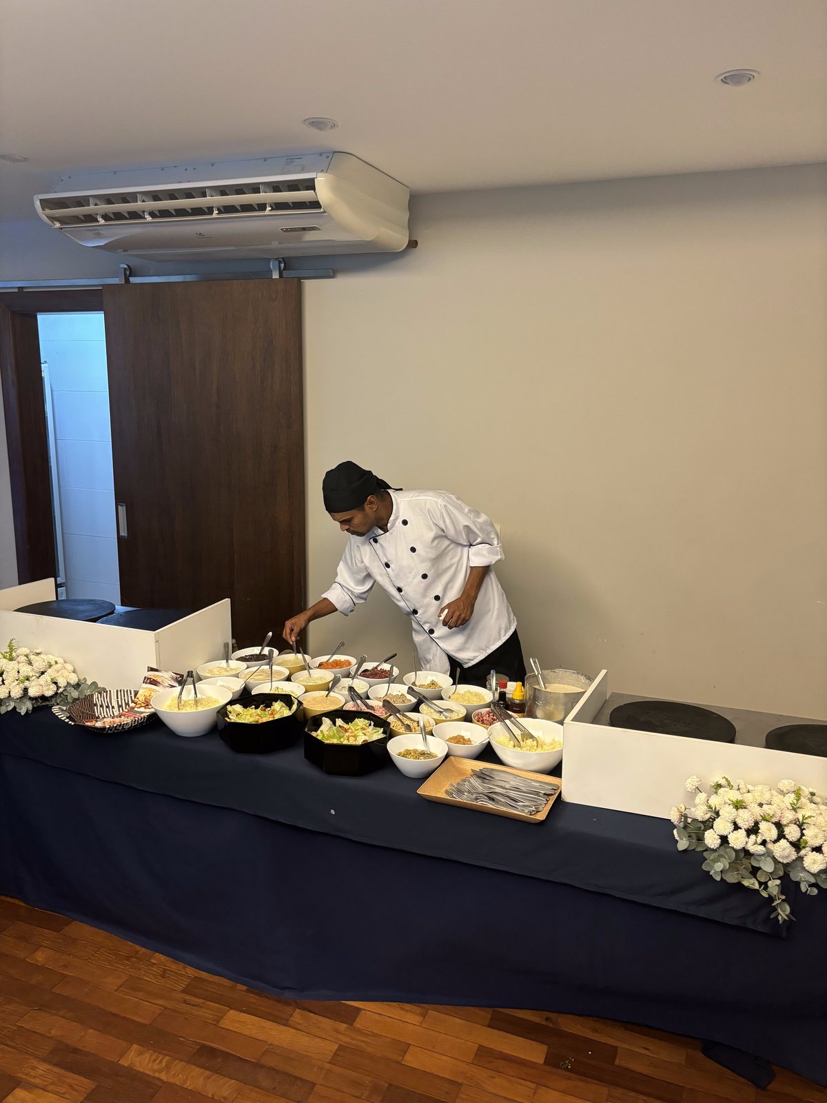 Mesa de acompanhamentos
